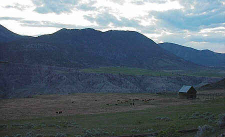 Canyon am Fraser River