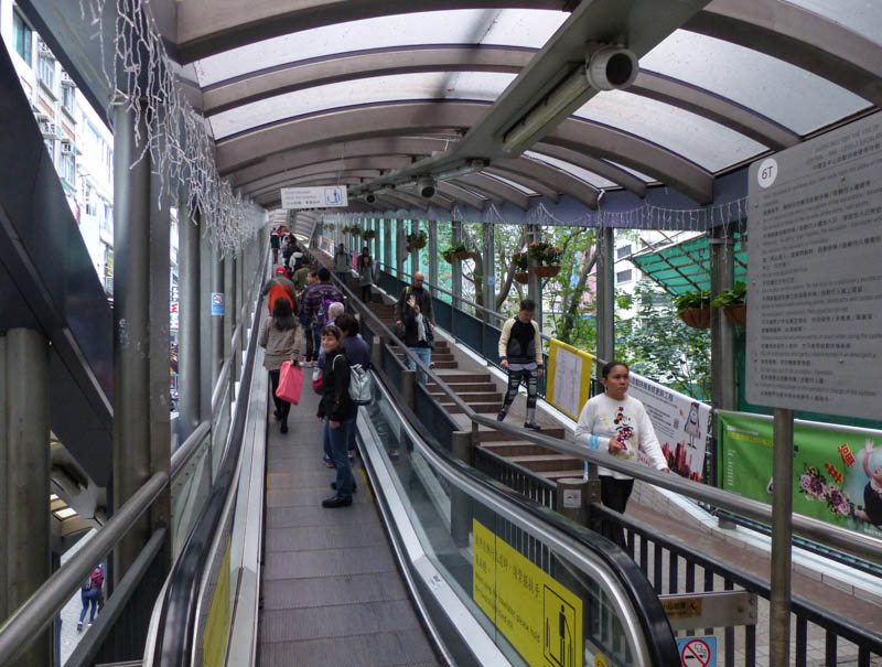 Hong Kong Central Escalator