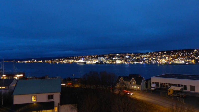 Tromsø Blick von Tromsøbrua
