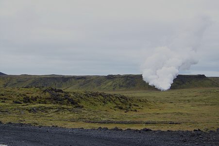 Geothermalfelder im Hengill-Gebiet