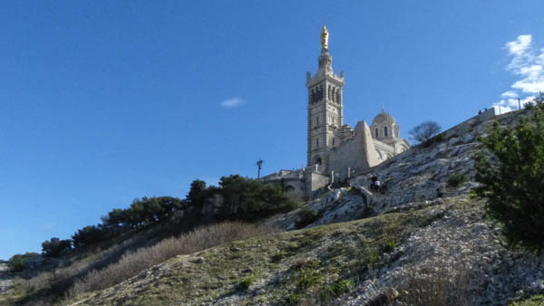 Marseille Marien-Wallfahrtskirche Notre Dame de la Garde