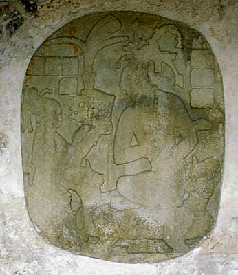 Relief der Kr�nung von Pacal
