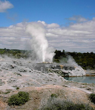 Thermaldorf Whakarewarewa