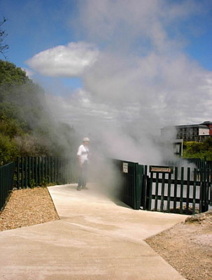 Thermaldorf Whakarewarewa