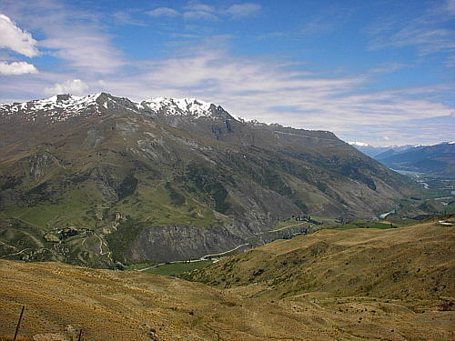 Gebiergskette Cardrona