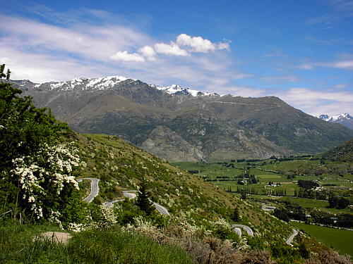 Gebiergskette Cardrona