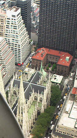 Blick vom Rockefeller Center