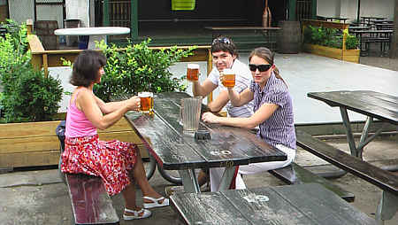 tschechischer Biergarten