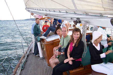 Segelturn auf dem Hudson River