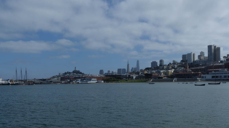 San Francisco Blick von Fishermans Warf