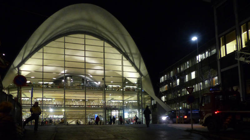 Tromsø gläserne Bibliothek