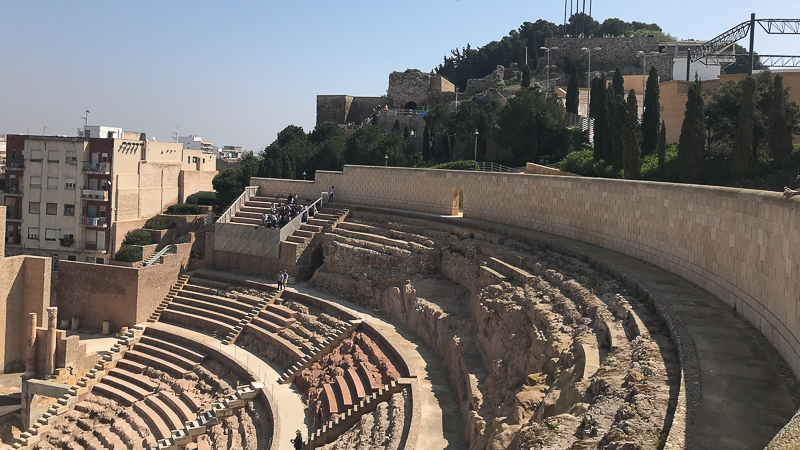 Cartagena römischen Theater