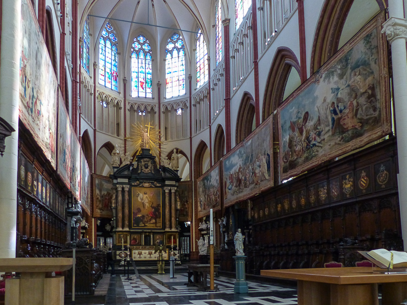 Brügge Stint Salvatorkathedrale