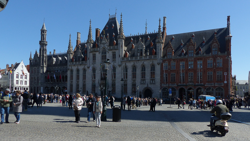 Brügge Provinzialpalast am Grote-Markt