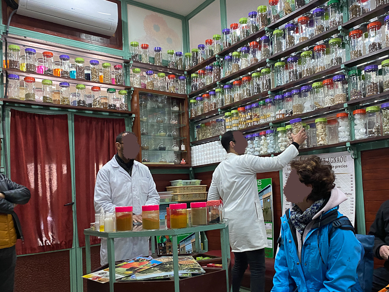 Wohlfühlapotheke Judenviertel Marrakesch