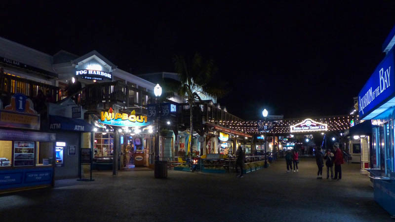 San Francisco Pier 39 auf Fishermans Wharf